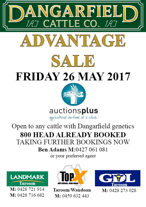 2017DANGARFIELDADVANTAGESALE 2017DANGARFIELDADVANTAGESALE